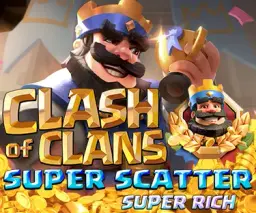 free-tvshows: Clash of Clans Super Scatter SUPER RICH